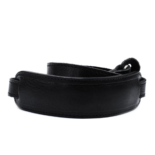 [중고] Luigi&#039;s Leather Neck Strap (with Pad) Black